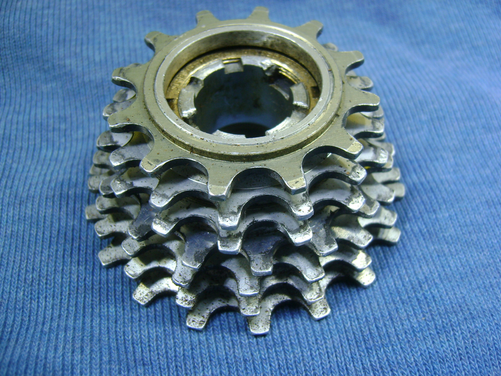 used SunTour Winner Micro-Lite Aluminum Pro 7 speed freewheel, 12-18 tooth, 170g