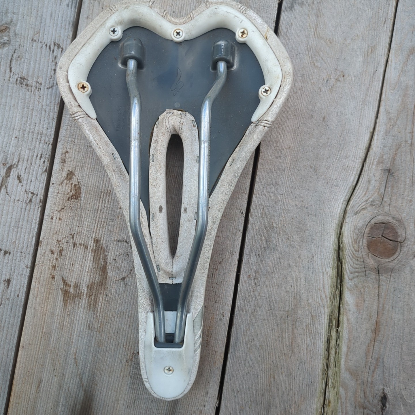 Specialized Riva Body Geometry Saddle 155mm White Bike Seat Road