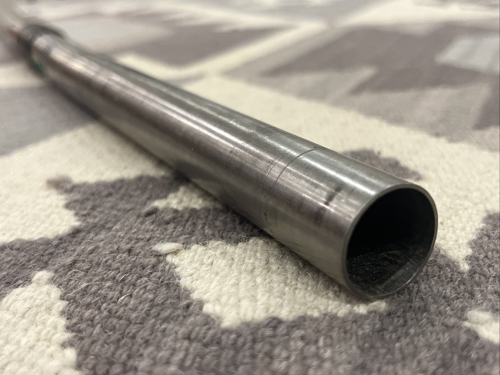 Dean Titanium Flat Handlebars 22.2 with 25.4mm shim, 23″ Wide and ~3° Sweep