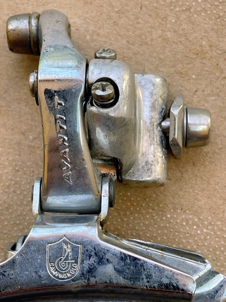 Campagnolo Avanti Triple Front Derailleur (Silver, Braze-on mount)