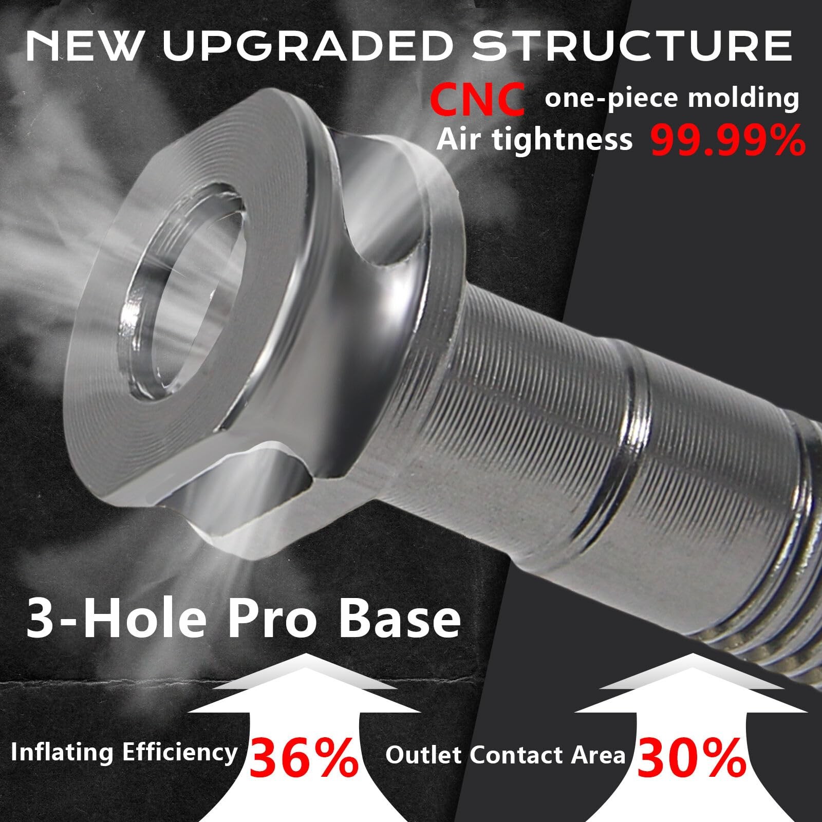 40mm Titanium Tubeless Presta Valve Stem Set Replacement Bicycle Cycling
