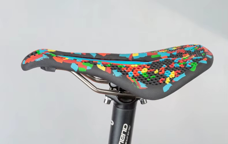 Colorful Bicycle Saddle Comfort Pressure Relief Road Mountain Bike Seat Gravel