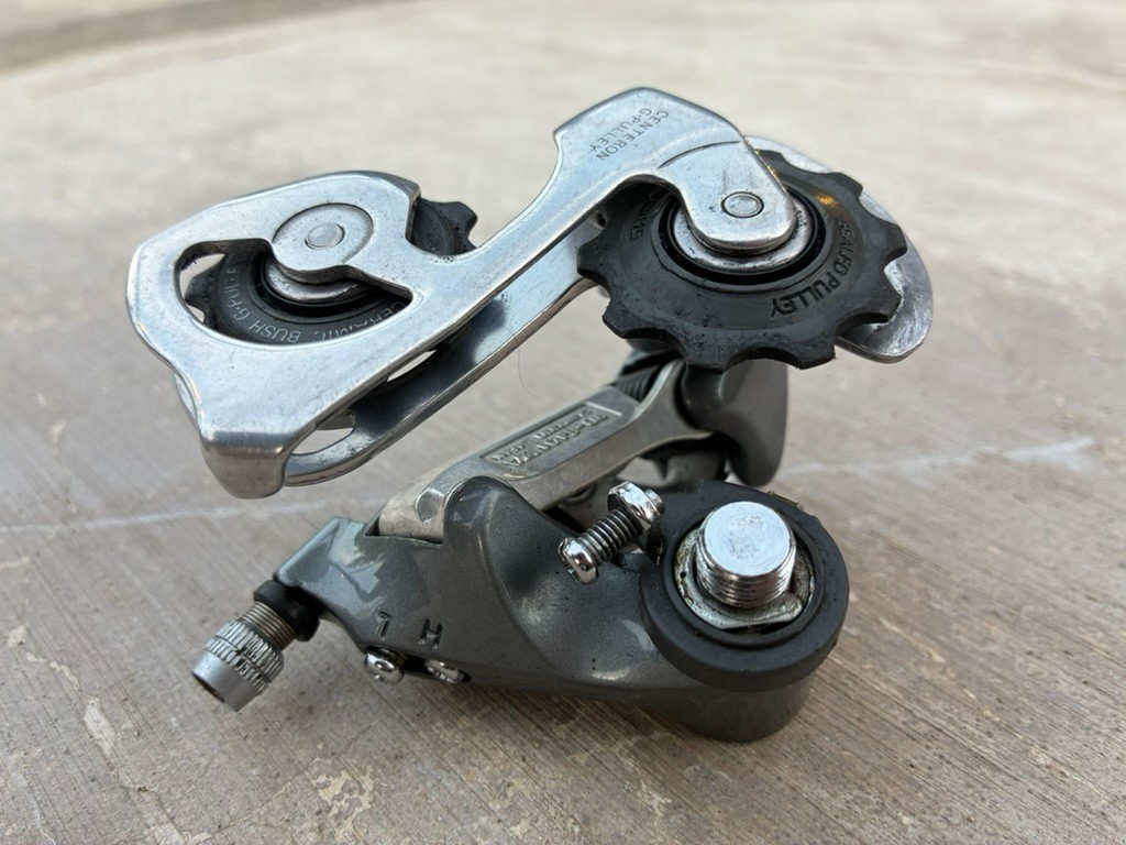 Shimano Japan 600 Ultegra Tricolor RD-6401 8-Speed Rear Derailleur | VGC