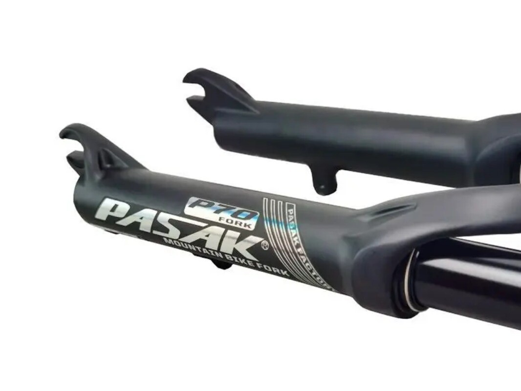 20 24 Inch Mountain Bike Front Fork Air Fork Disc Brake 100mm QR Bicycle Froks