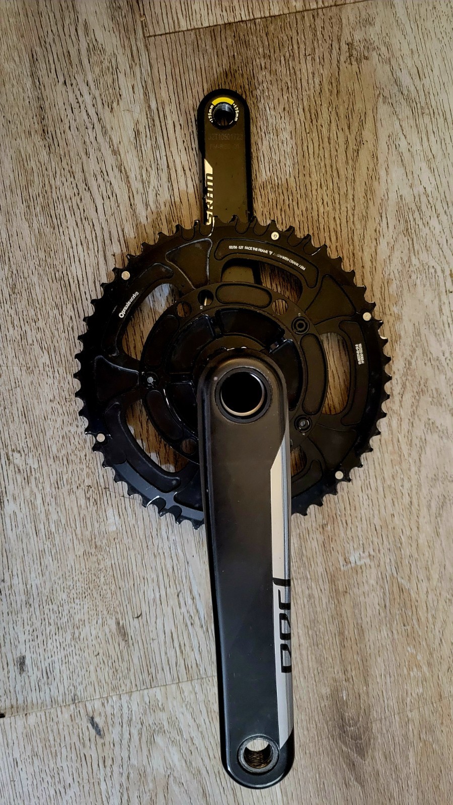 SRAM Red AXS DUB Crankset 175mm 8 bolt 52T – 570g
