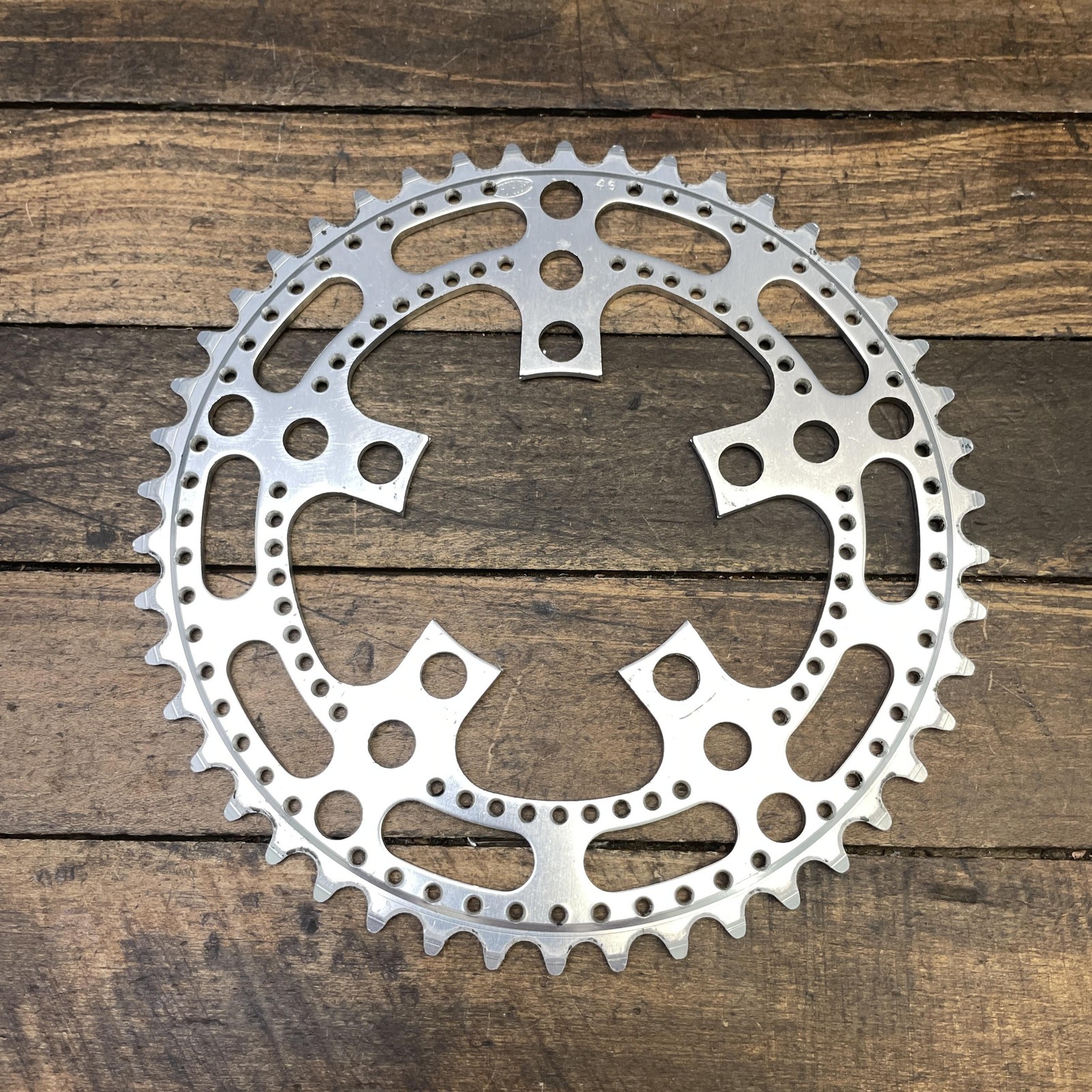 Vintage Stronglight Chainring 46 Tooth Alloy 5 Arm 86 BCD Drillium Road 46t