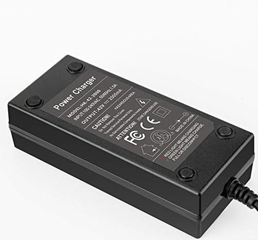 Adaptador de corriente conector en línea de puerto CC hembra para bicicleta eléc