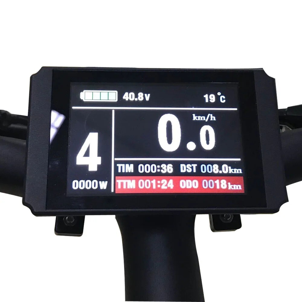 45A 48V 1500W 2000W Electric Bike DC Sine Wave Controller 18 Mosfet with Display