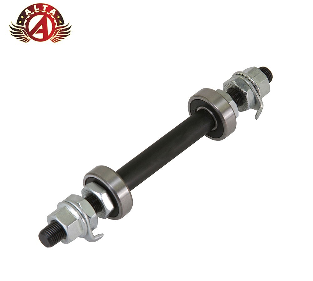 ALTA BICYCLE HUB AXLE W/ SEALED BEARINGS 3/8″ x 26T CRO-MO BMX BICYCLES