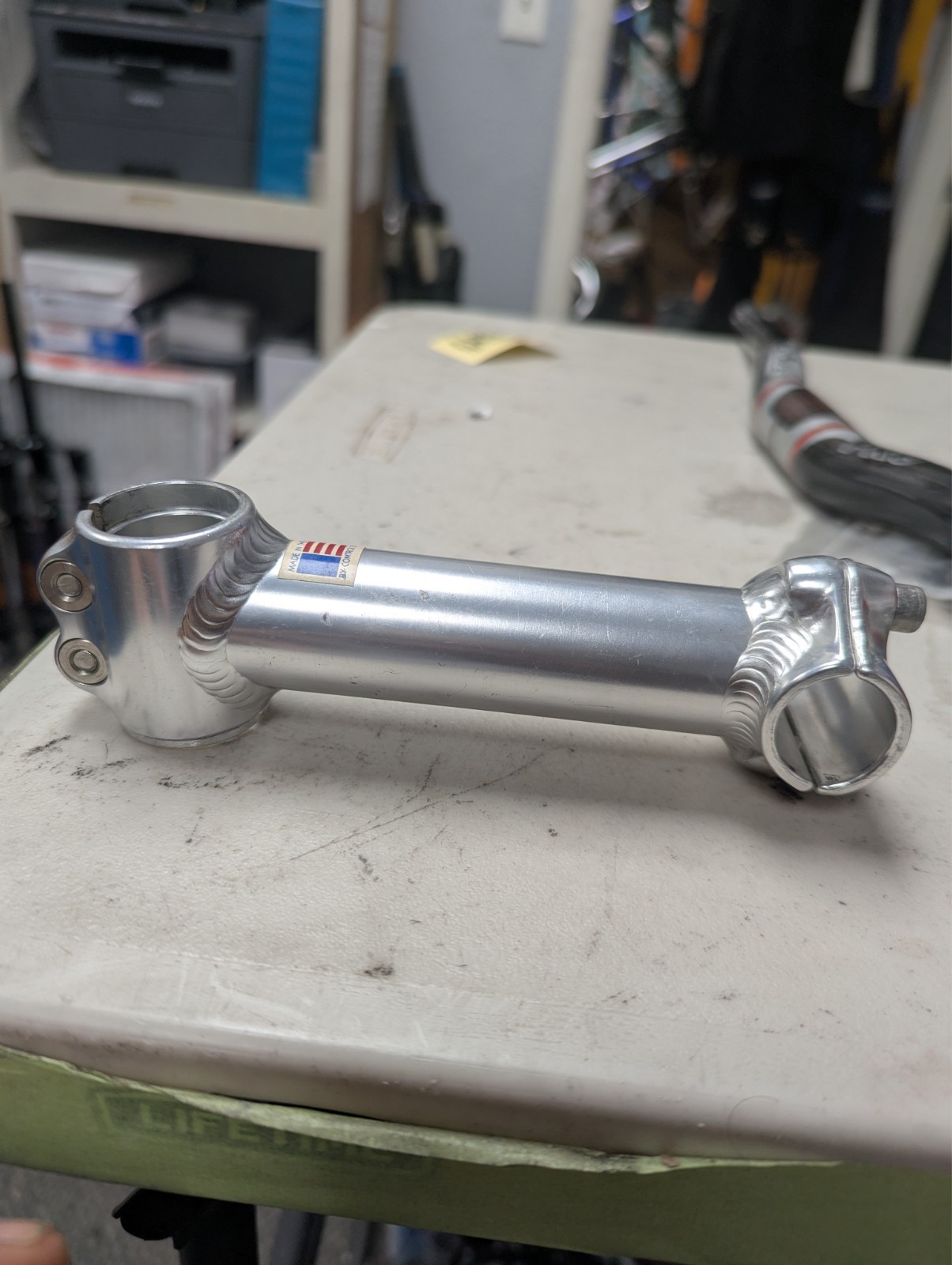 CONTROLTECH Stem 135mm Silver Bicycle Parts USA 1 1/8 w/Shim for 1in