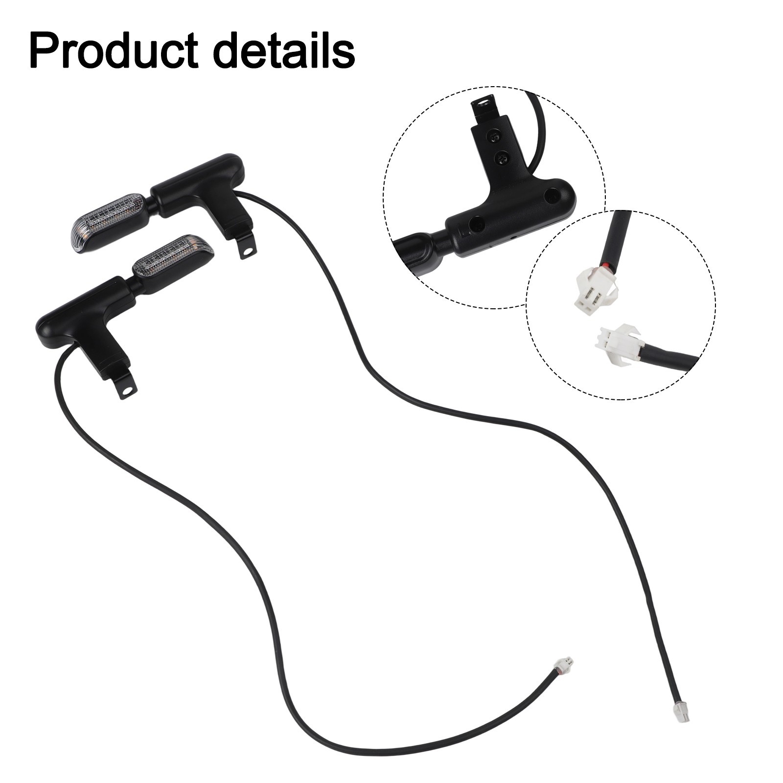 48V 60V 12V Turn Signal Light for Electric Bicycles Convenient Modification