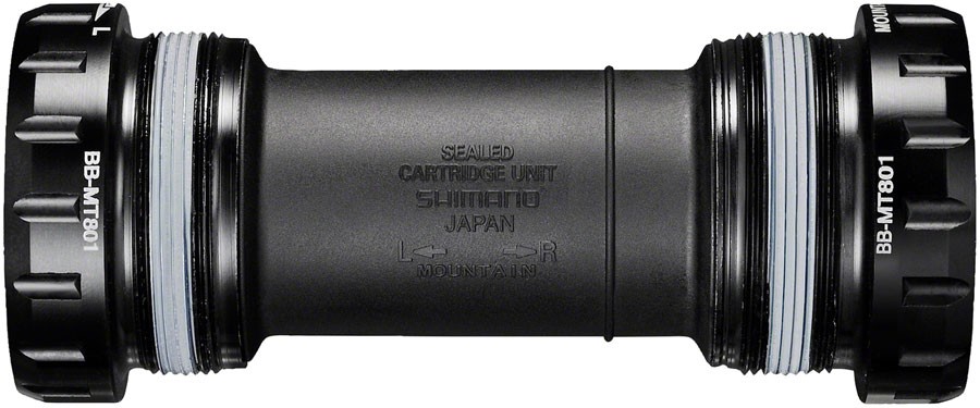 Shimano Deore XT BB-MT801 English Bottom Bracket – English (BSA), 68/73mm, Fits