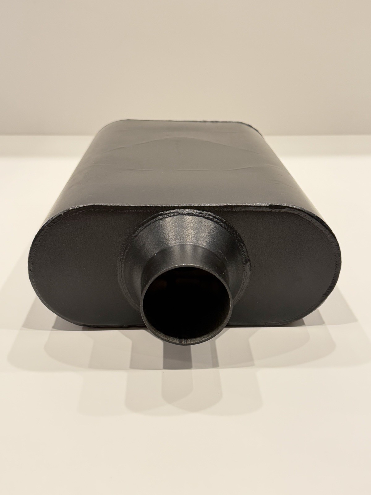 TECTRUC 2 Chamber Performance Exhaust Muffler 2.25” Offset In/Center Out Black
