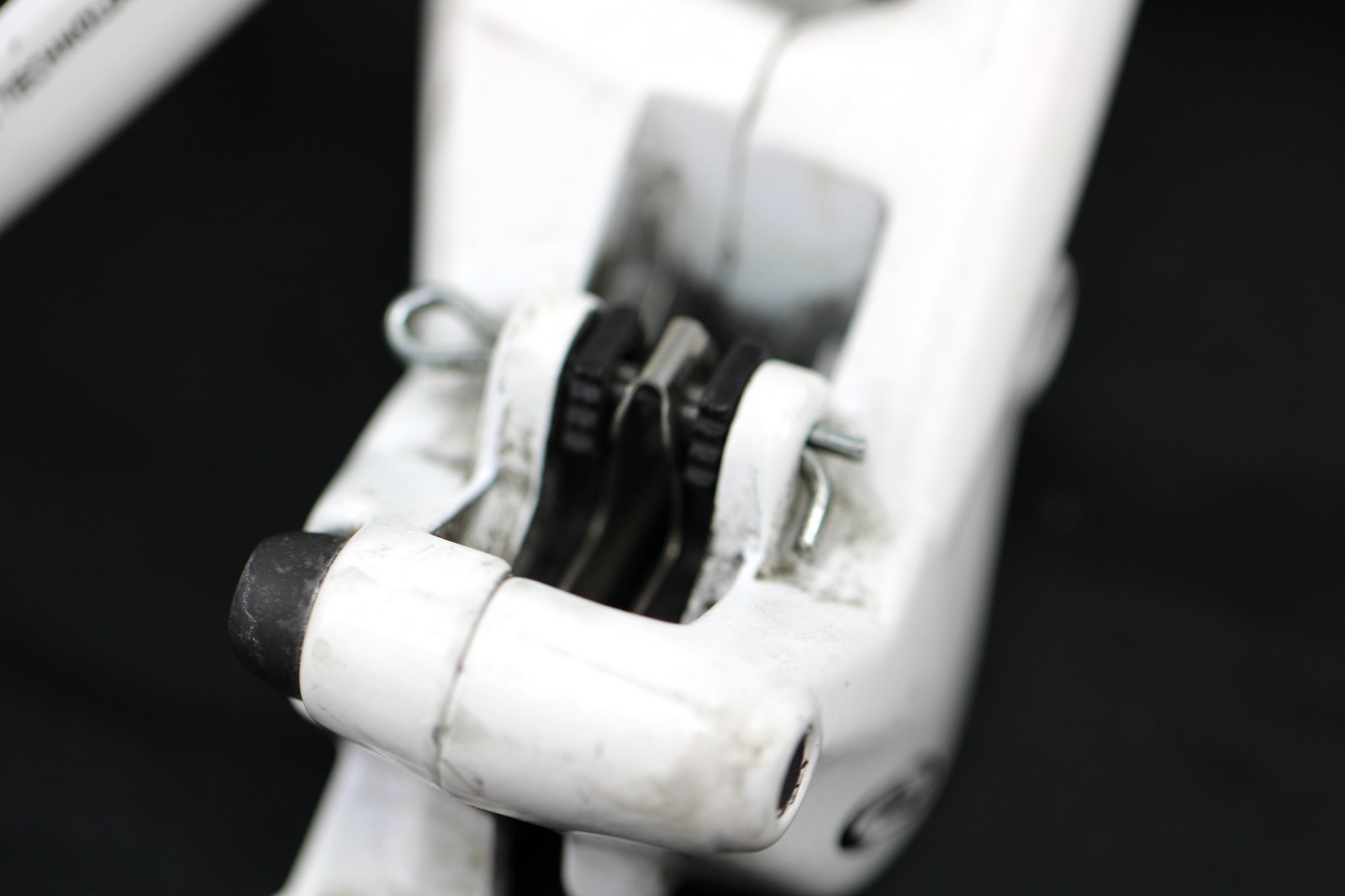 AVID ELIXIR 1 BRAKE Lever w/Hydraulic Caliper White Front/Right 180mm Disc Incl