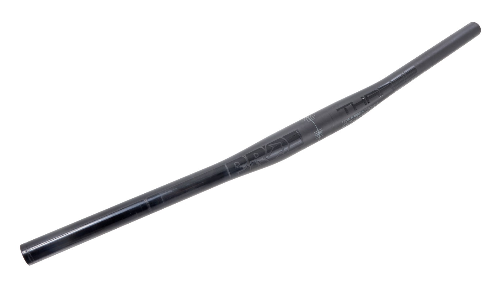 PRO Tharsis XC UD Carbon Mtn Bike Handlebar 31.8 x 640mm 5mm Rise 9° Back Sweep
