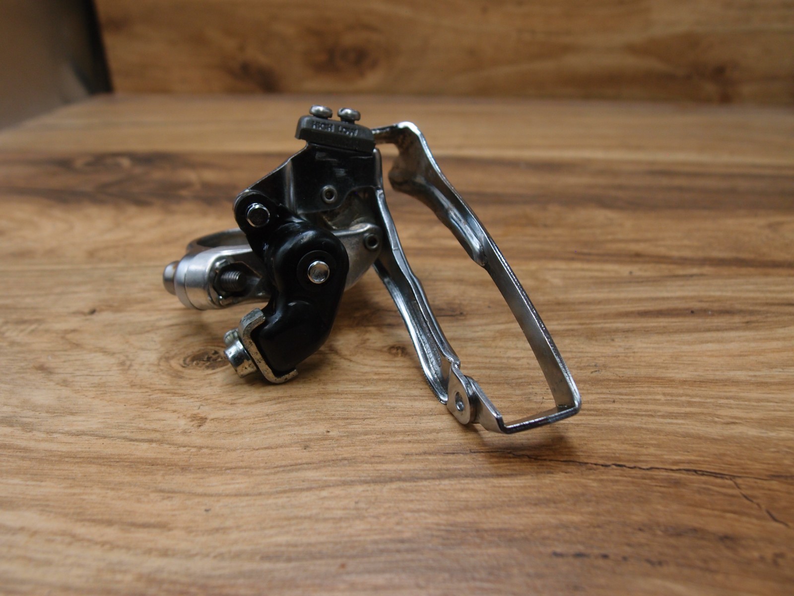 1995 MTB front derailleur Shimano Alivio FD-MC14 VIA Japan top pull 28.6 mm