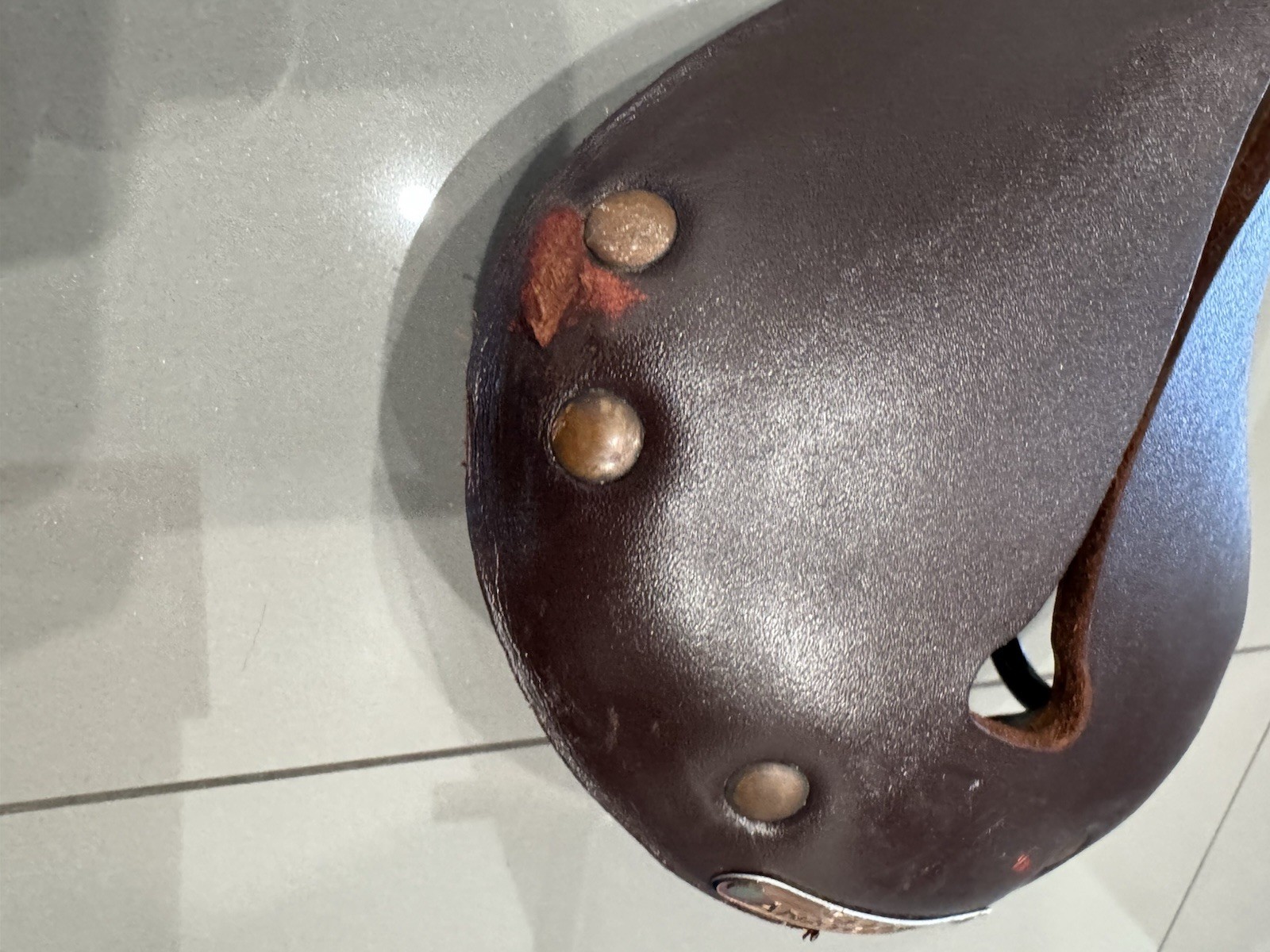 SELLE ANATOMICA X 1 Oxblood Copper Leather Saddle Brown Fixed Gear Track Bike
