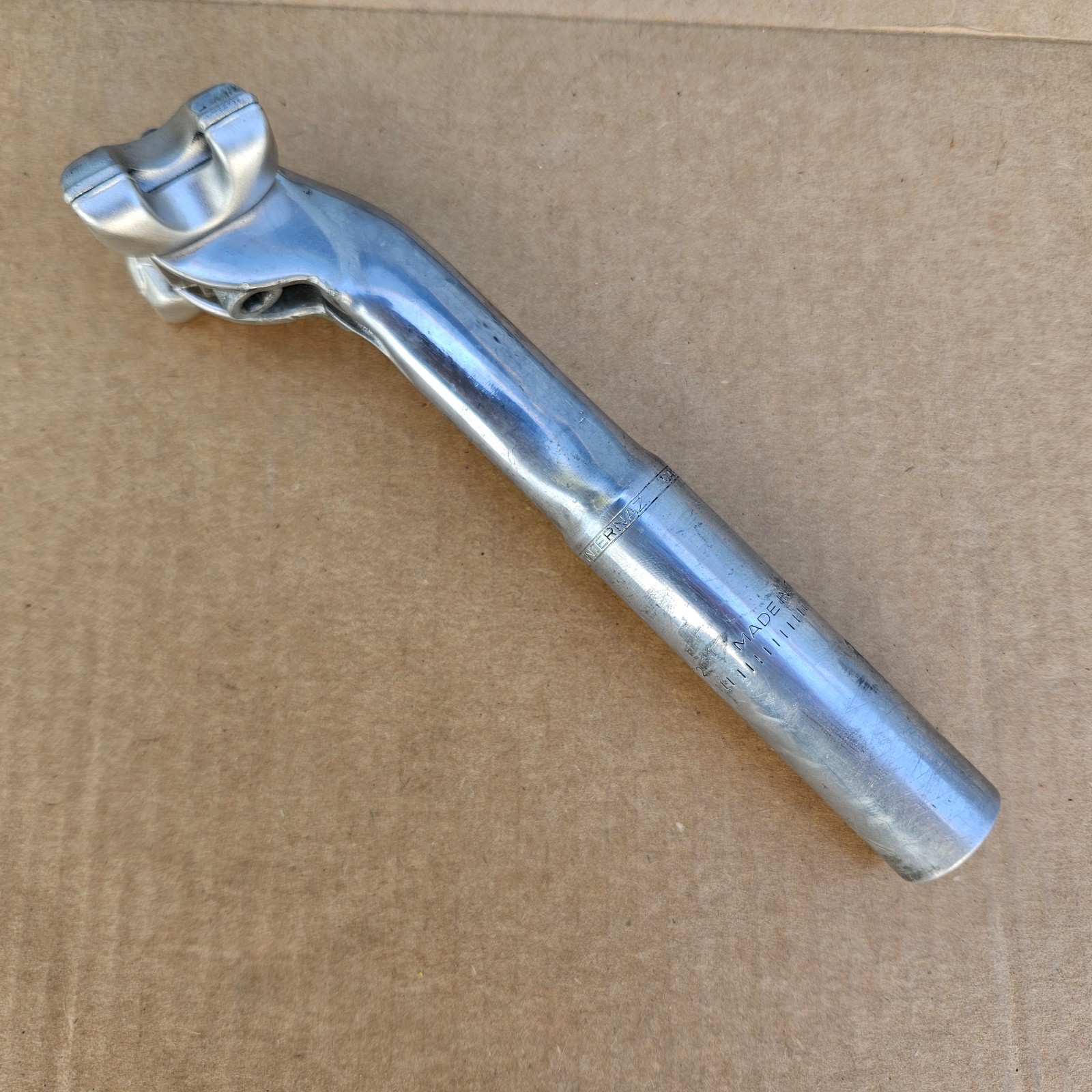 Vintage Campagnolo 27.2 Aero Seatpost 27.2mm x 200mm Brevetti Internaz Italy