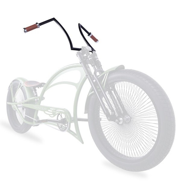 U-Type 30″ High Ape Hanger Cruiser 22.2mm Handlebar Retro Bike Handle Bar