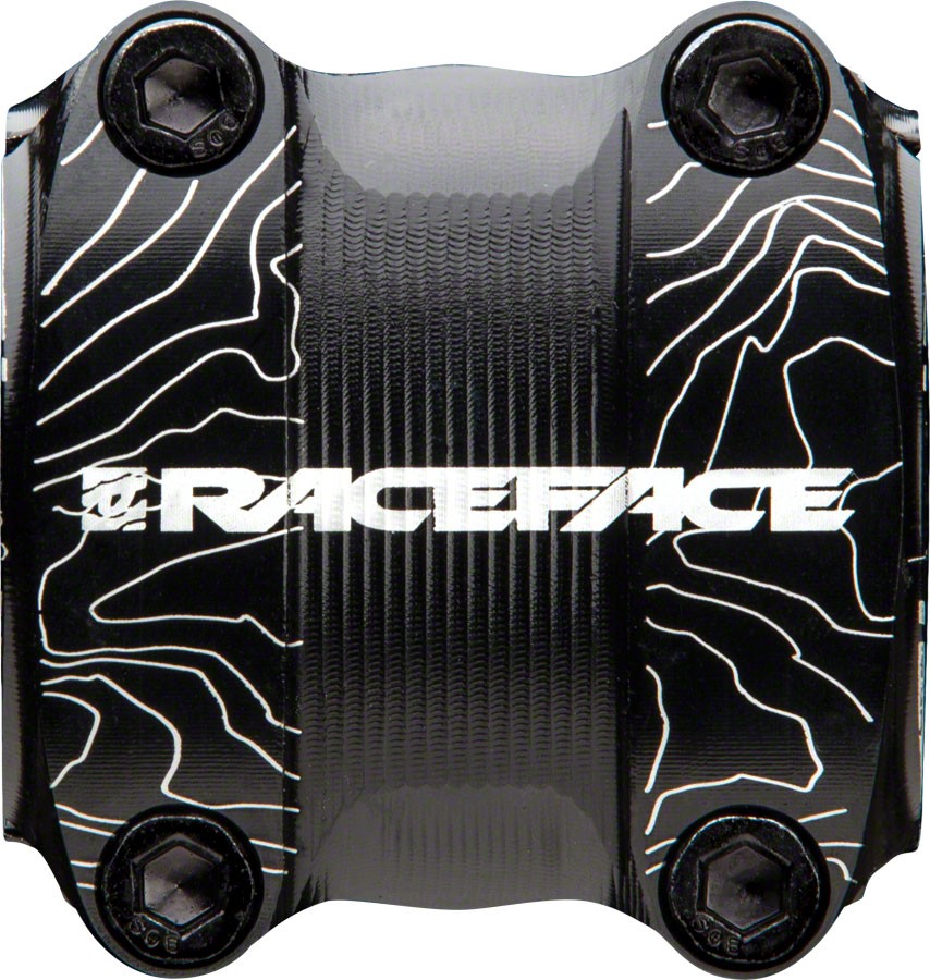 Race Face Atlas 35 Stem – 65 mm, 35.0 Clamp, +/-0, 1 1/8″, Aluminum, Black