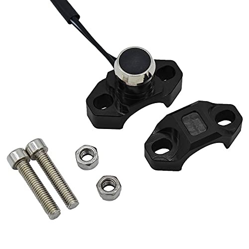 CNC Aluminum 7/8″ Motorcycle Handlebar Control Horn Start Switch Button