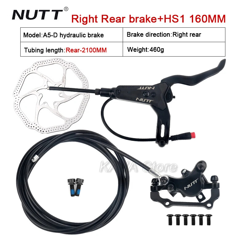 Electric Scooter E-Bike Hydraulic Disc Brake 140 160 180mm