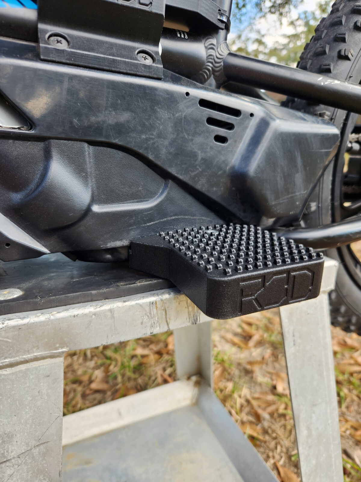 Stacyc 12e/16e Hardened Wide Foot Pegs RJD Standard Grip Set