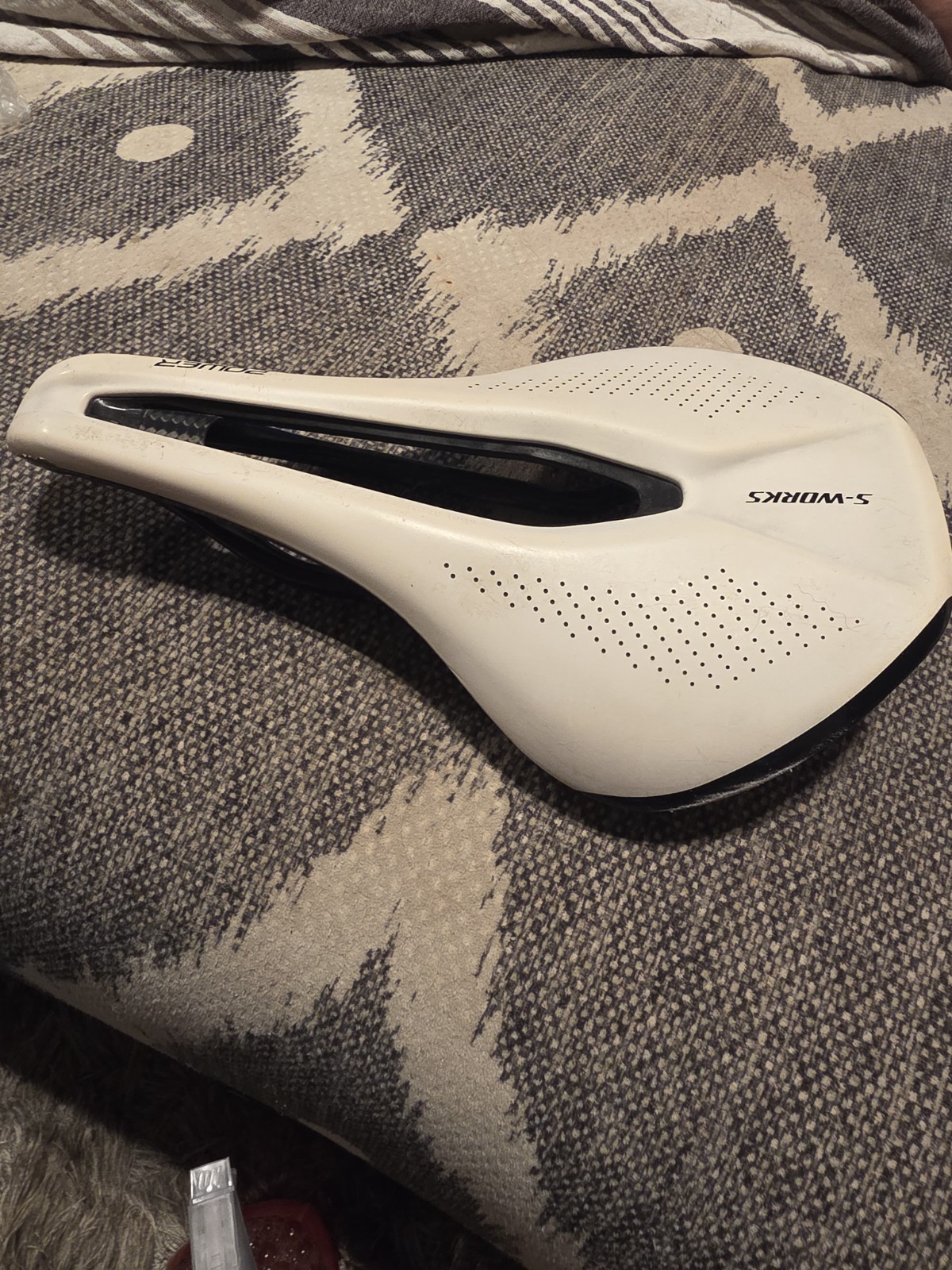 S-Works Power Saddle White 143 Carbon
