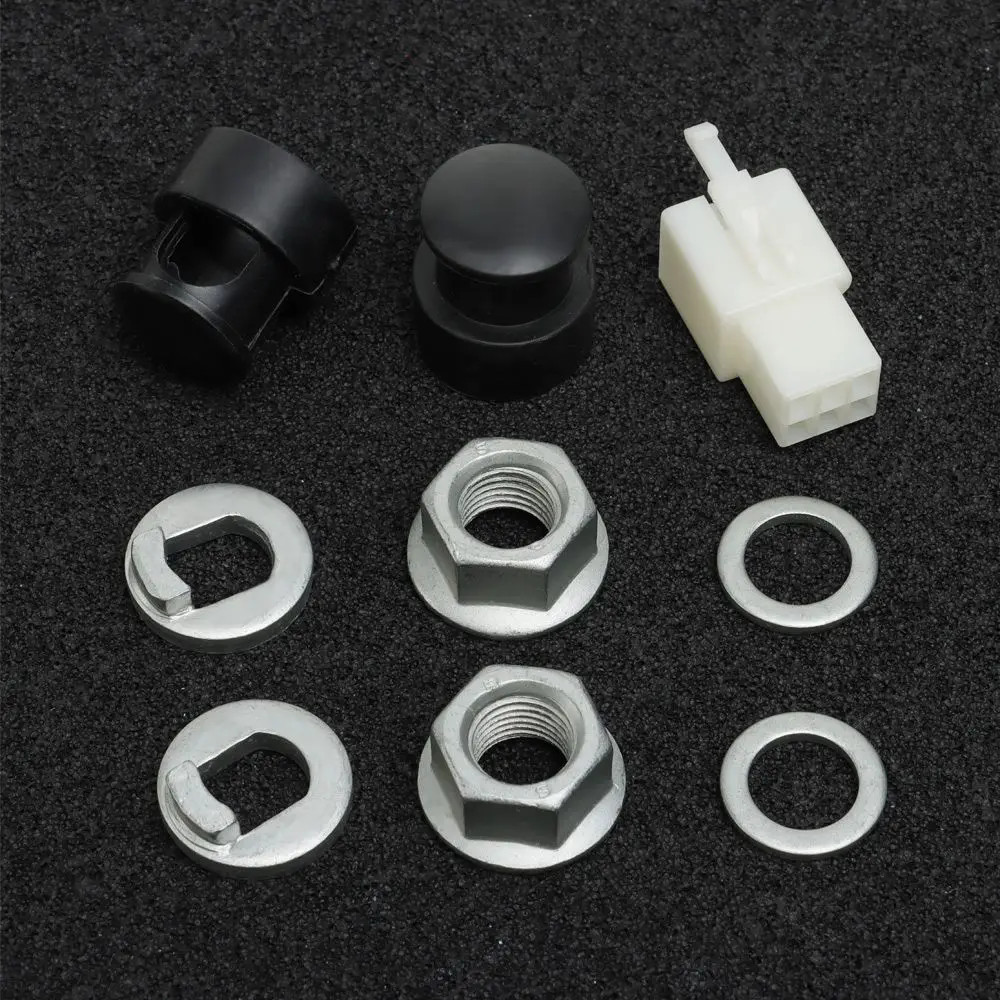 E-bike Hub Motor Axle M12/M14 Lock Nut /Lock Washer /Spacer /Nut-Cover Sets