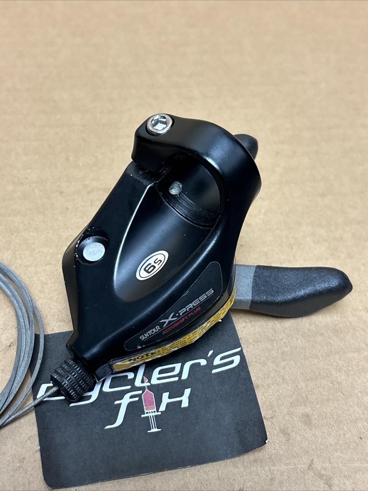 NOS Suntour 3×7 X-Press Accushift Thumb Shifter Set Mtb Hybrid Bike Fuji Trek