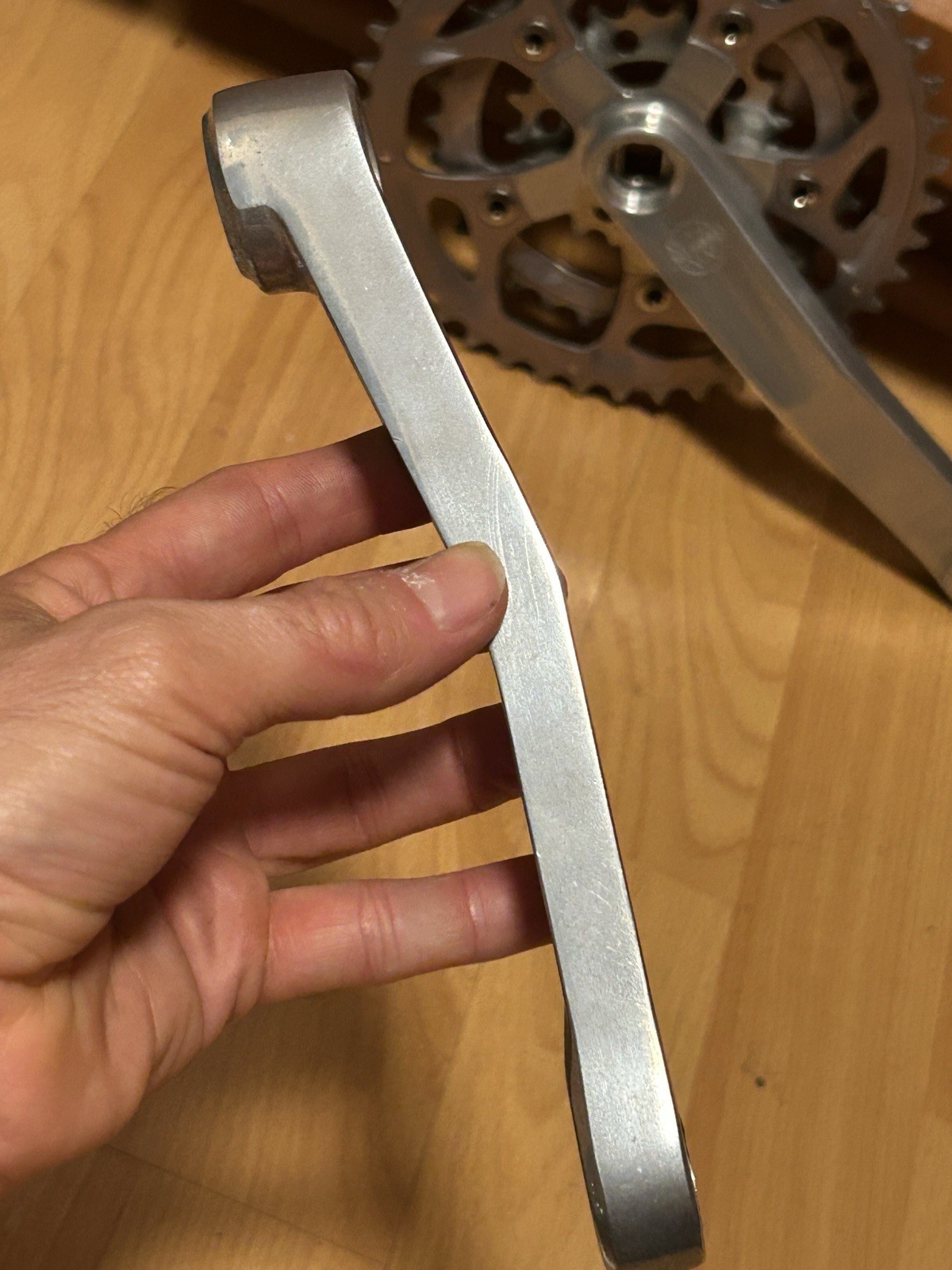 Vintage White Industries by Sugino Crankset Square Taper Cranks 175mm 94/58 BCD