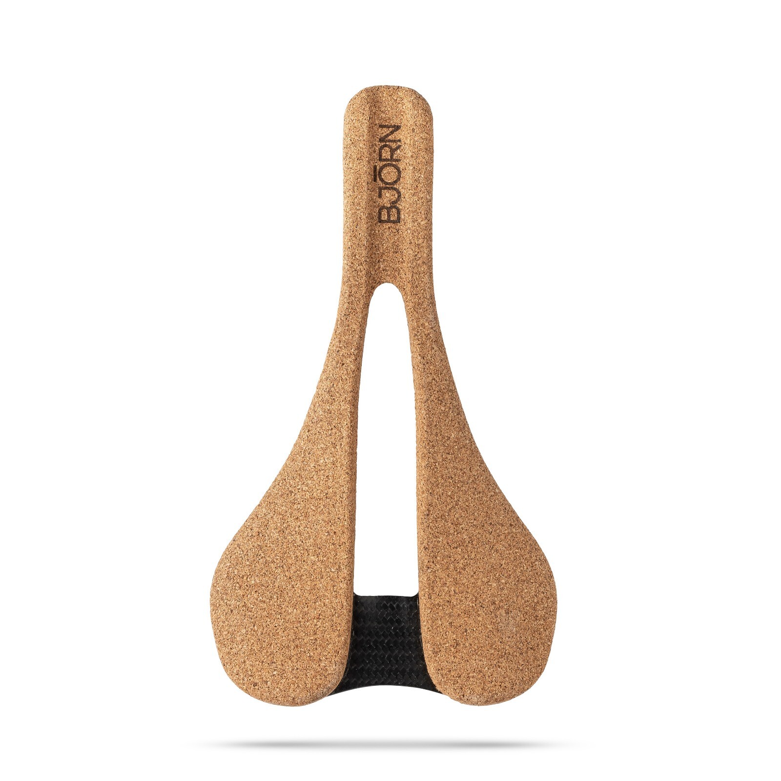 Bjorn Cycles Carbon Bicycle Saddle with Cork pad Probka 143 mm