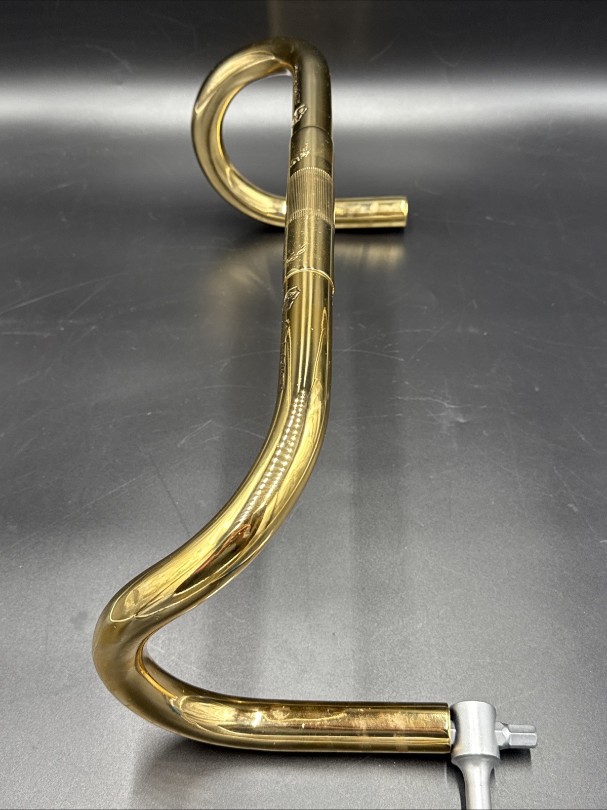 GOLD PLATED Cinelli Campione del Mondo 42cm Handlebar Campagnolo 50th Pa G2U