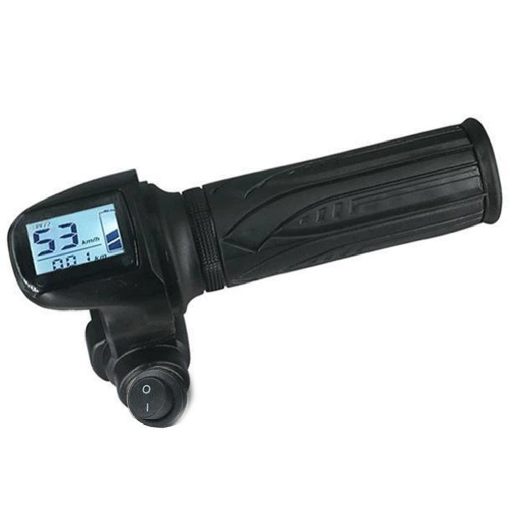 48V With Press Button And-6-Pin Electric Scooter And Bike Throttle Grip