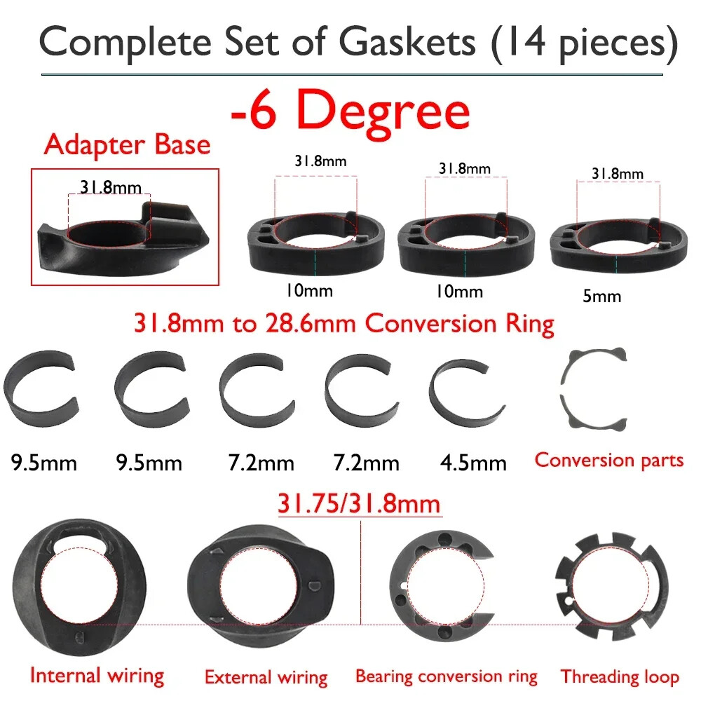Carbon Fiber Internal Routing Road Gravel XC Bike Handlebars 380/400/420/440mm