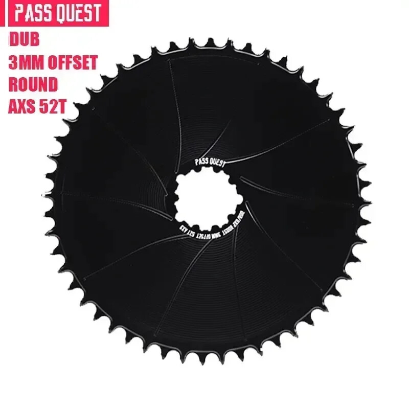 3mm Offest Direct Mount Chainring for 12 Speed Norrow Wide Teeth Chainwheel
