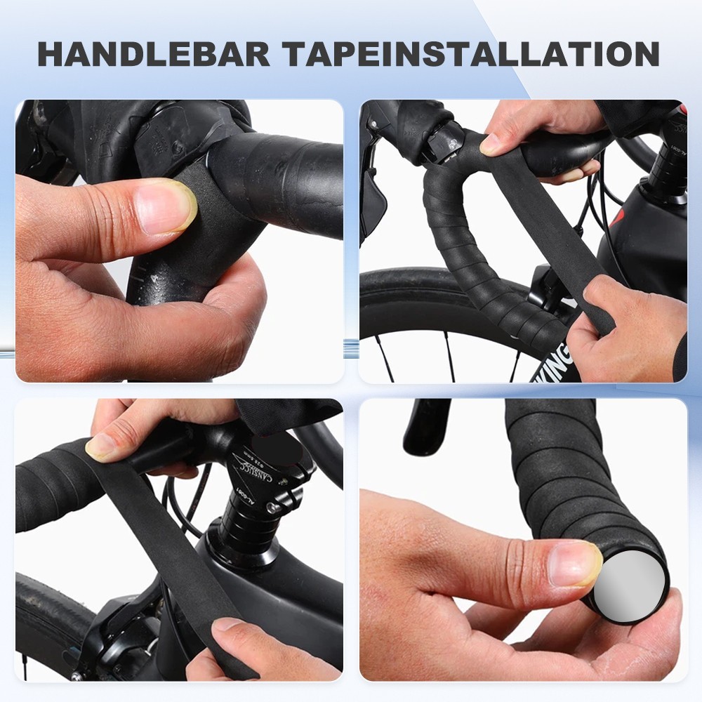 2pcs Bicycle Handlebar Tape EVA Handle Bar Grip Wrap Cycling Road Bike Bicycle