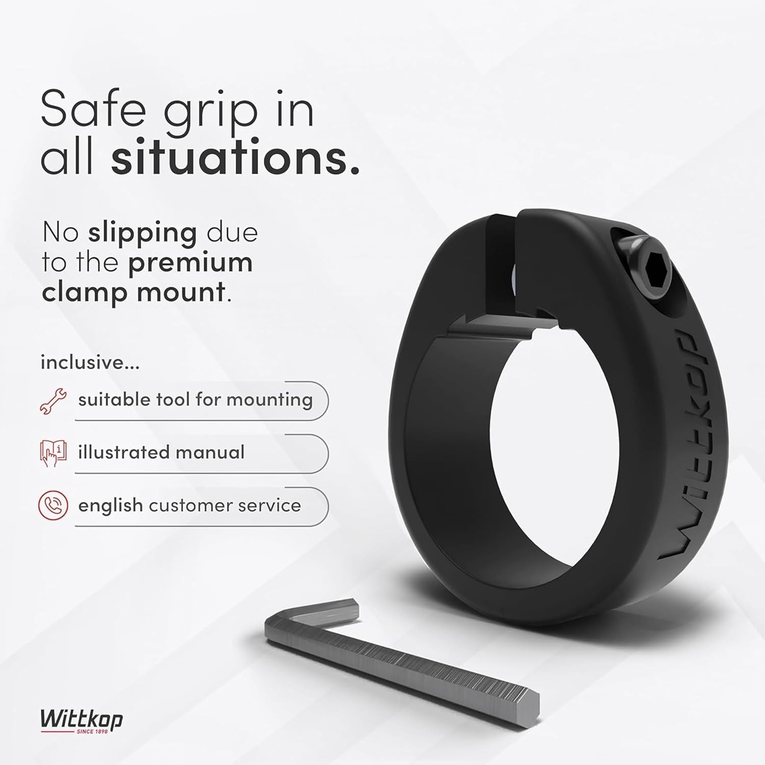Bike Grips With Innovative 3-Zone Design – Ergonomic Non-Slip Comfort and EF…