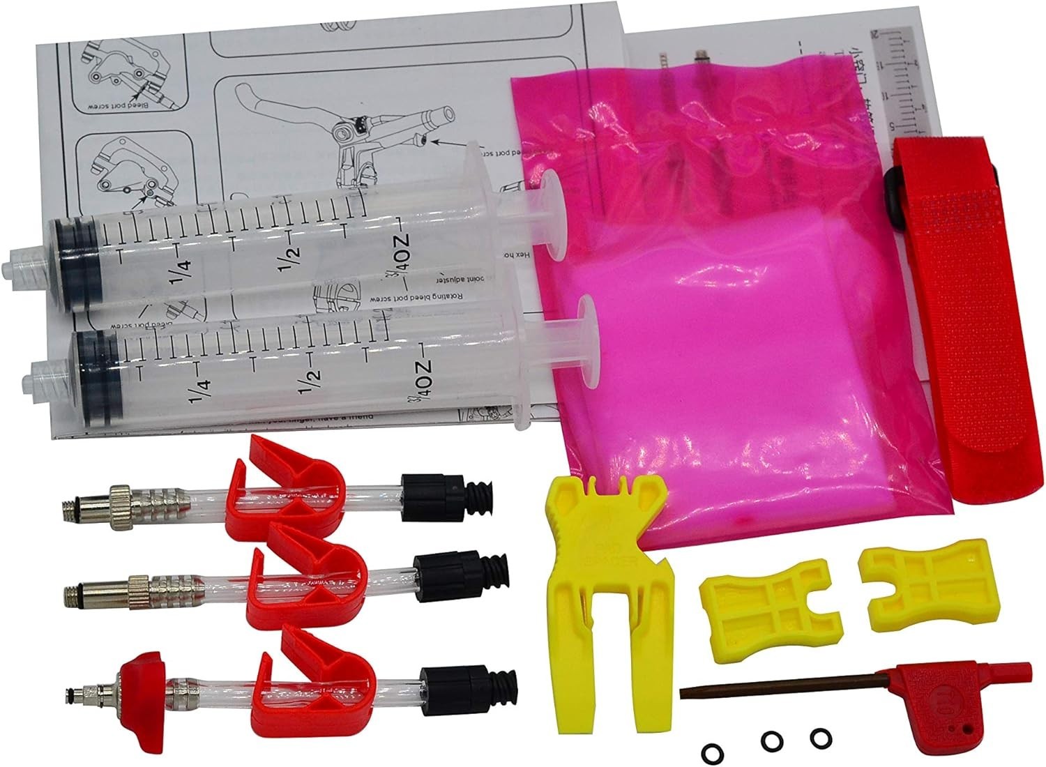 Avid Bicycle Brake Bleed Kit – Drip-Free Maintenance for SRAM Hydraulic Brakes