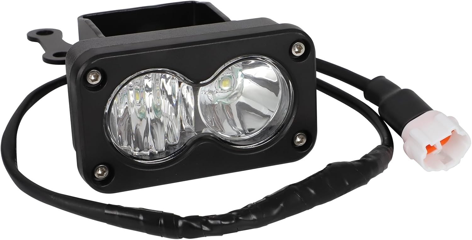 Headlight Kit for Sur-Ron Segway X260, Clear White 6000-6500K Spot/Flood Ligh…