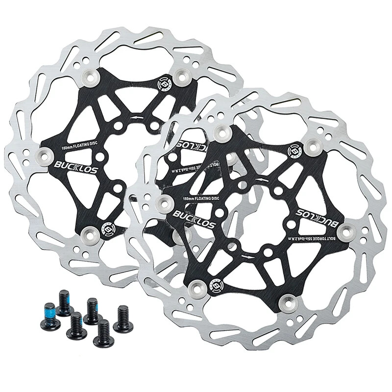Hydraulic Brake Set 800/1500mm Mountain Bike Disc Brake Set 160mm Brake Rotor