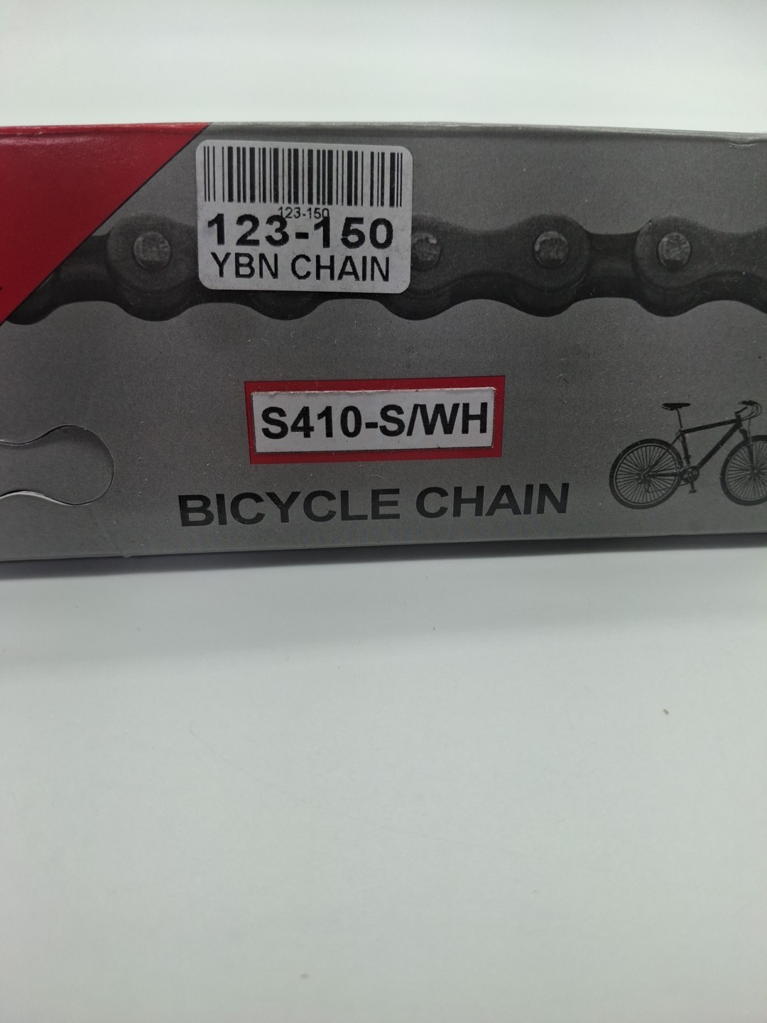 YBN Yaban Bicycle Chain S410-S/WH Brand New In Box 1 Speed