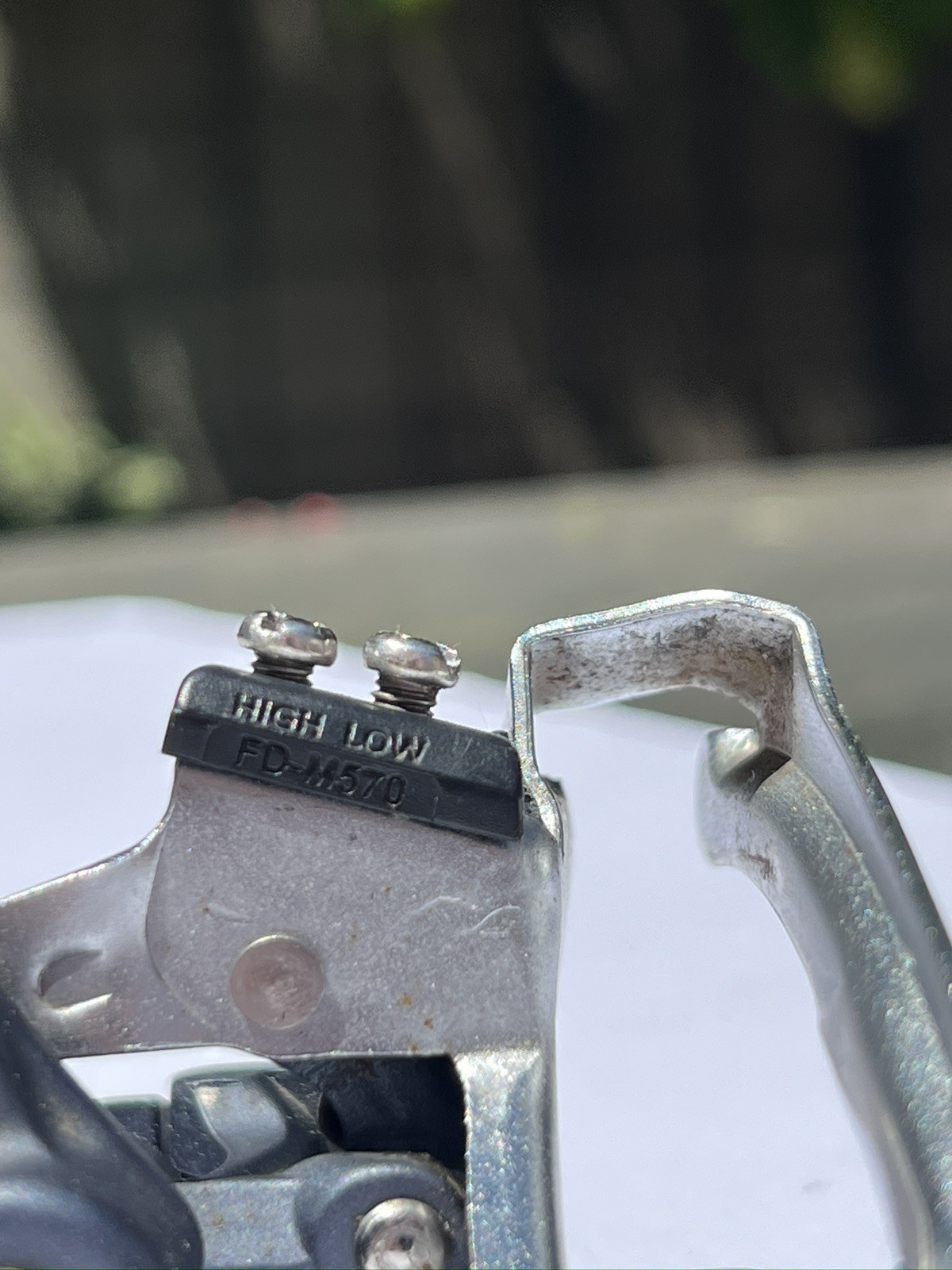 Shimano Deore LX FD-M570 Front Derailleur Clamp 34.9mm Japan PRE Owned Used