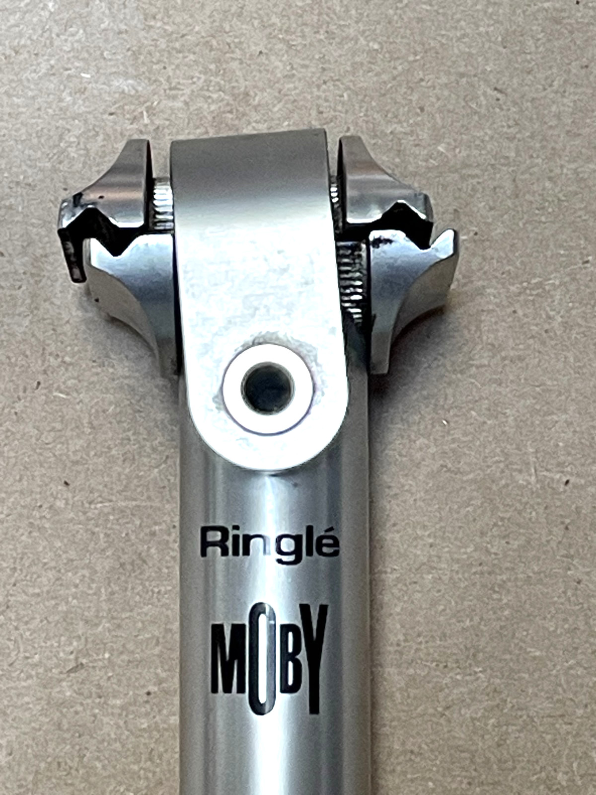 Ringle Moby Seatpost: 27.2mm x 360mm – Silver Anodized