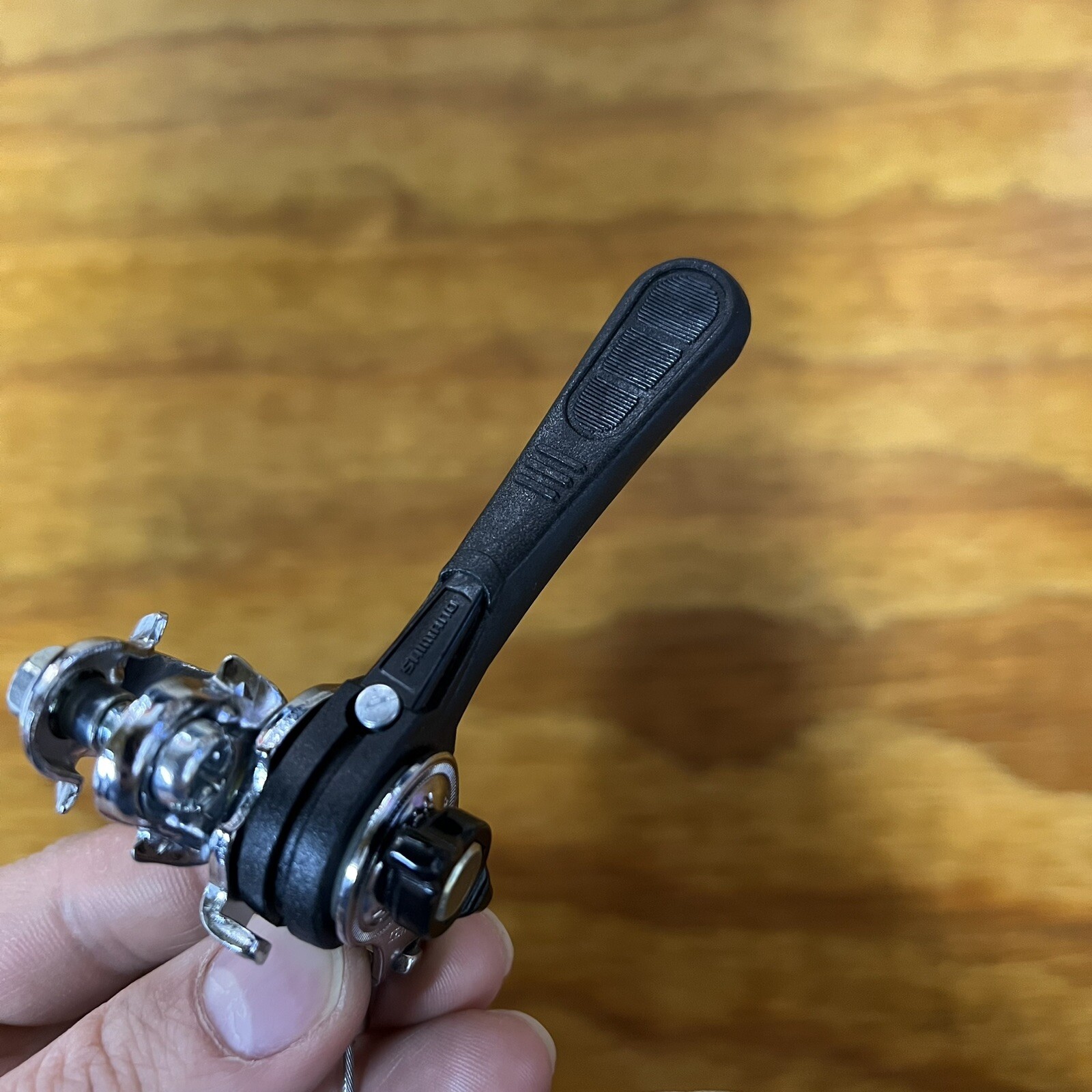 SHIMANO 5 SPEED FRICTION SHIFTER STEM MOUNT CLAMP ON BLACK VINTAGE NOS JAPAN