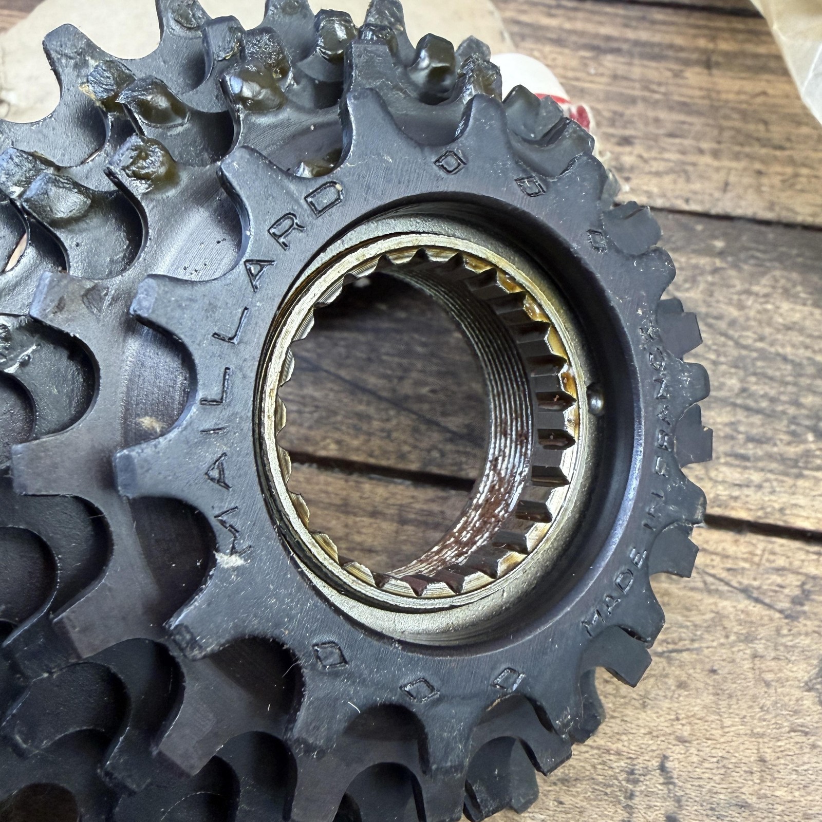 Vintage Maillard Atom Freewheel 5-Speed 28T 14-28 Normandy BSA 1.37×24 France 5s