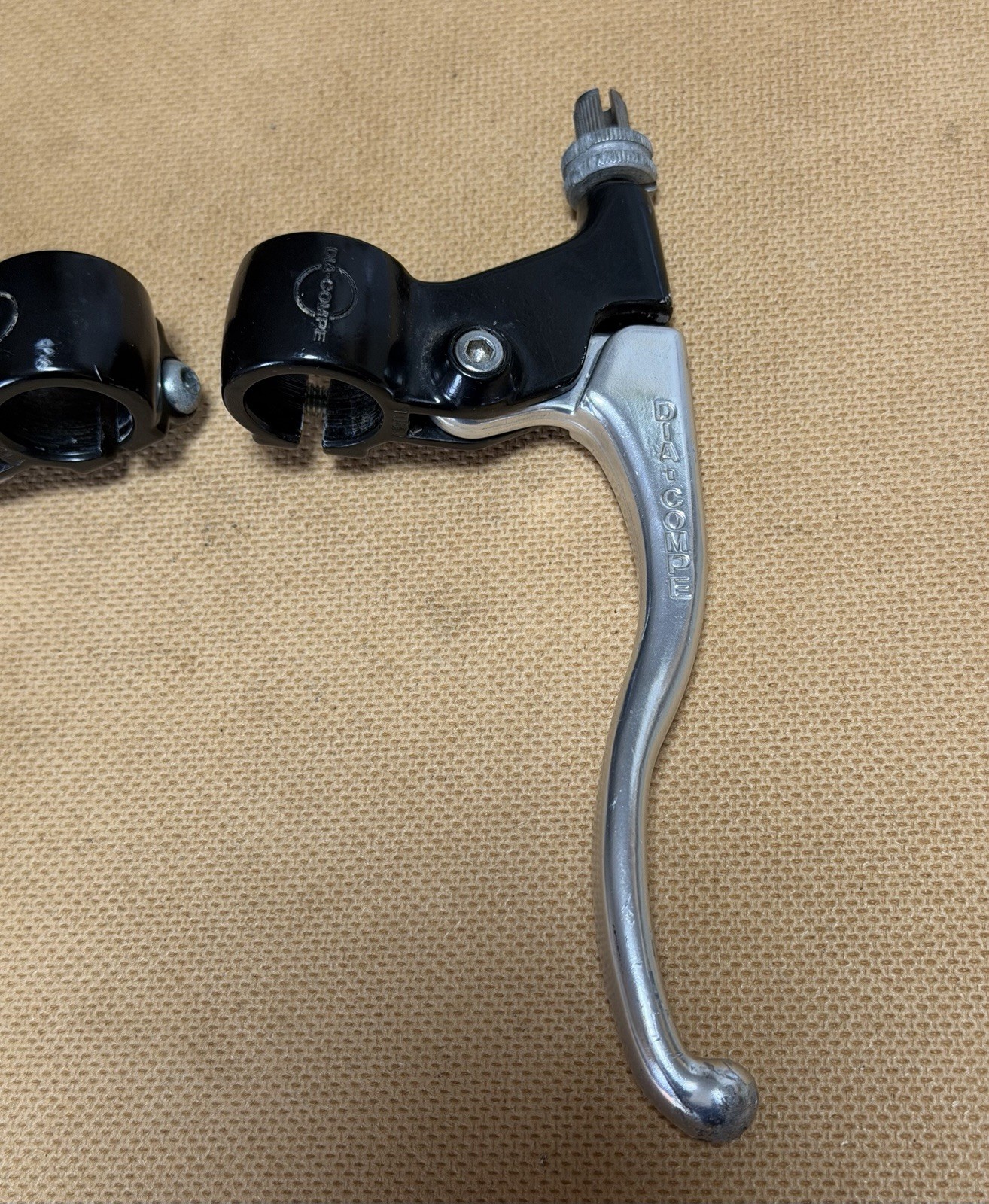 Vintage Dia Compe 4-Finger Brake Levers Old School MTB ATB Cruiser 1983 Japan