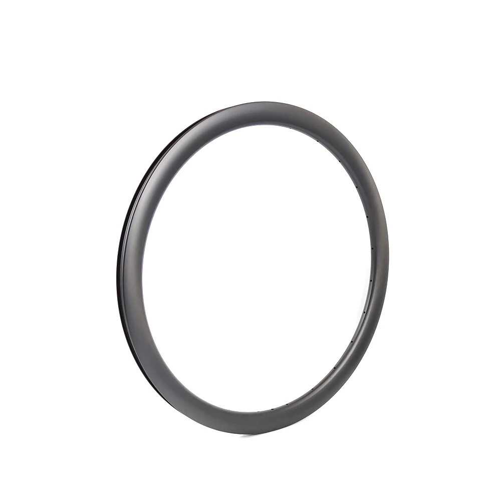 1 Pcs 700C Road Bike Carbon Rim 32/35/39/45mm Depth 30mm Width Clincher Tubeless