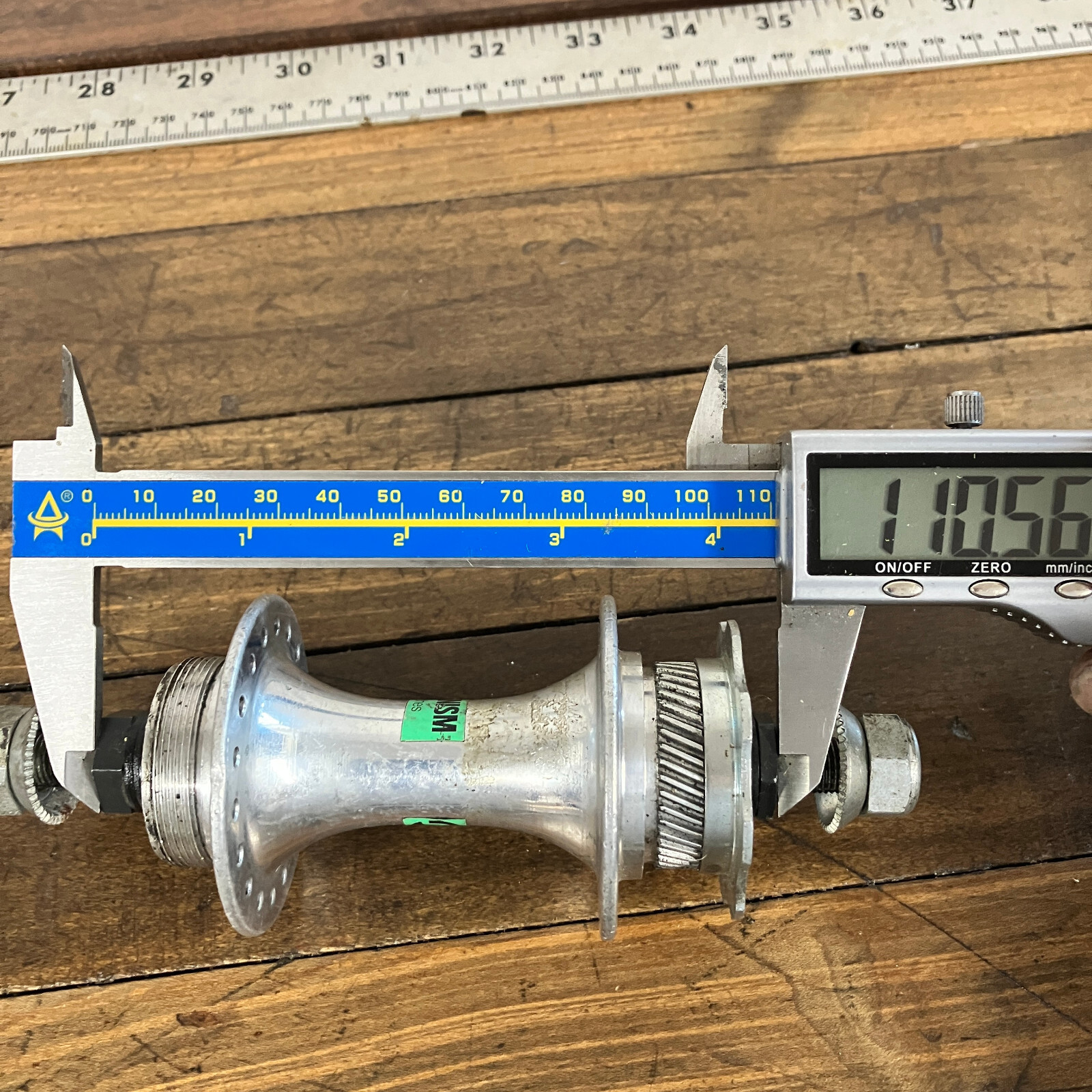 Vintage Maillard Helicomatic Hub 110 mm Nutted Flip Flop Mountain Bike 80s