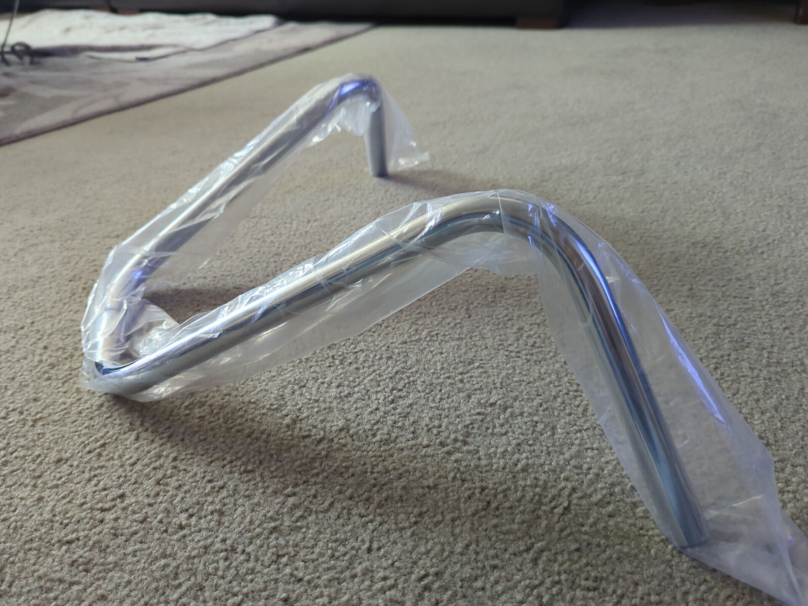 QUALITY BICYCLE V HANDLEBARS 13.5 CHROME FITS 20″SCHWINN STINGRAY& ORANGE KRATE
